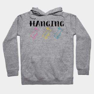 Hanging With My Peeps Cool Funny Easter Christian Hoodie